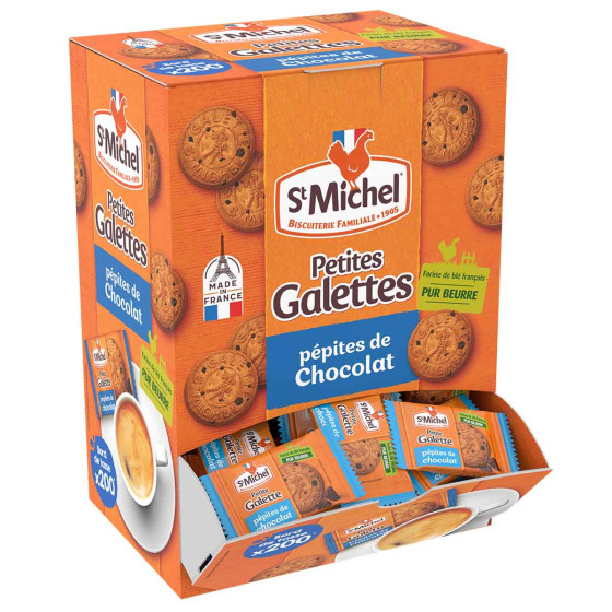Venta online caja dispensadora 200 pequeñas Galletas St-Michel con chispas de chocolate