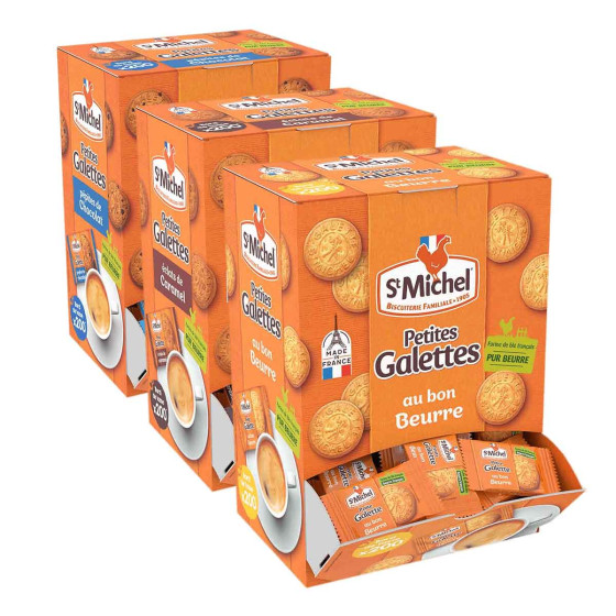 Comprar caja dispensadora de 600 pequeñas Galletas St-Michel de mantequilla
